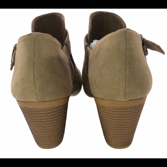 Rocket‎ Dog Woman's Bootie Tan Wood Wedge - Picture 3 of 6